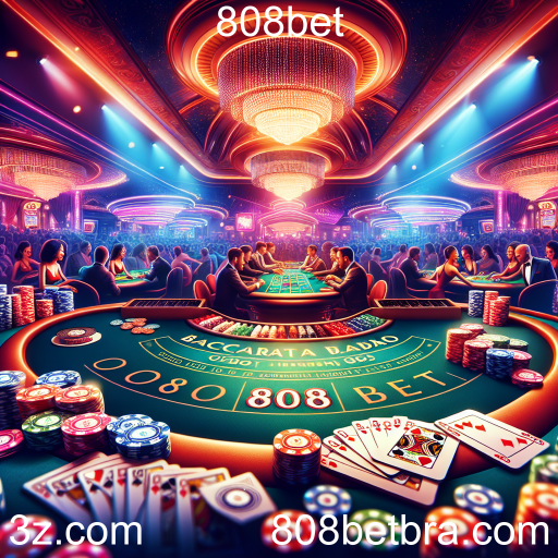 Jogue Bacará Online no 808bet